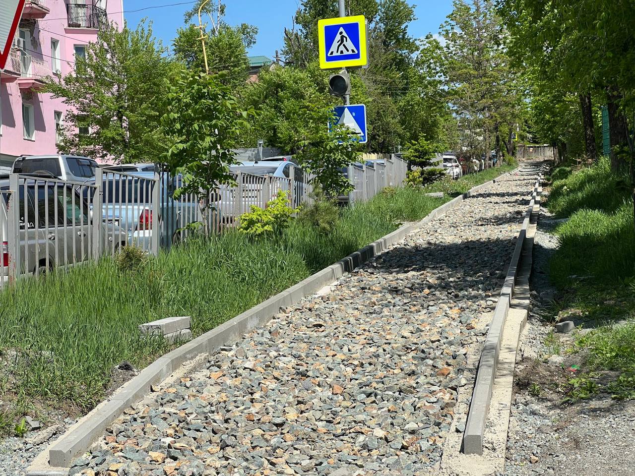 Новый асфальт и тротуар появится на улице Октябрьской.